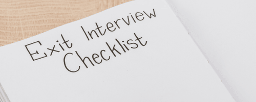 Employer Exit Interview Checklist